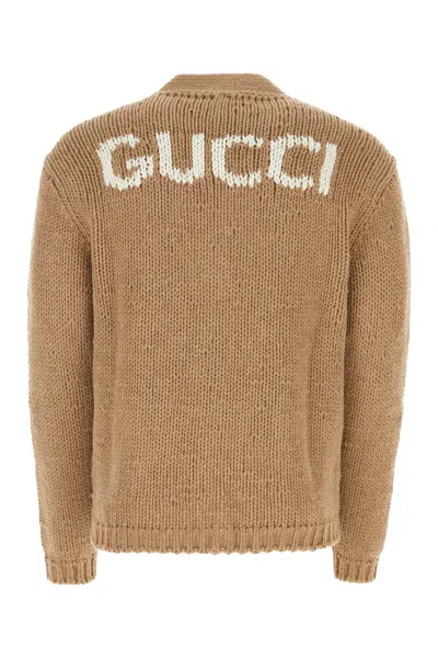 Shop Gucci Knitwear In Brown