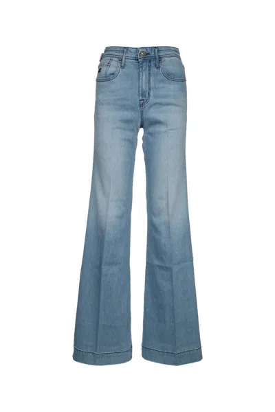 Shop Jacob Cohen Jeans In Lightblue