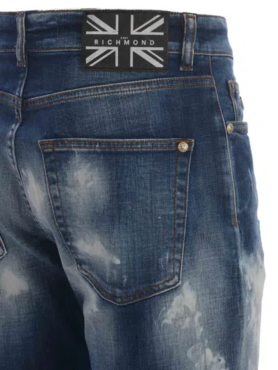 Shop Richmond Jeans  Realizzato In Denim Azzurro