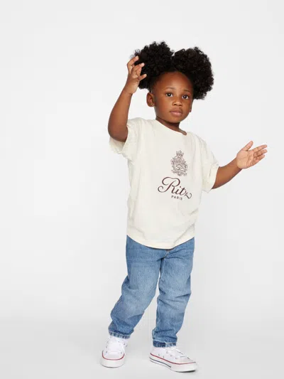 Shop Frame Ritz Kids' T-shirt In Neutrals