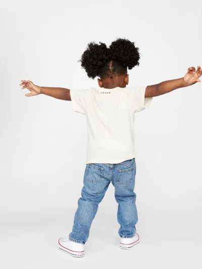 Frame Ritz Kids' T-shirt In Neutrals