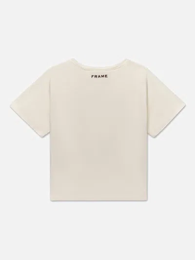 Frame Ritz Kids' T-shirt In Neutrals