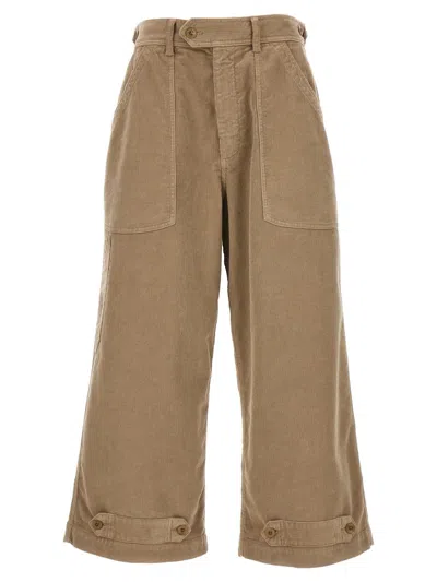 Cellar Door Beige Paola Pants In Beige
