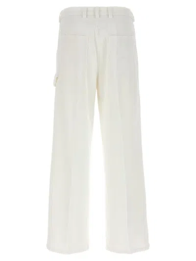 Cellar Door White Thelma Pants In White