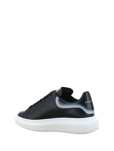 Shop Alexander Mcqueen Sneakers In Black/black/silver