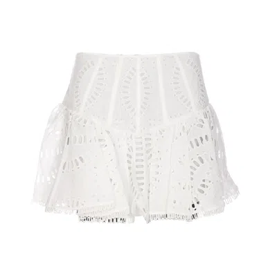 Shop Charo Ruiz Charoruiz Skirts In White