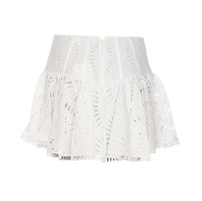 Shop Charo Ruiz Charoruiz Skirts In White