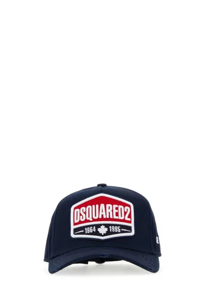 Shop Dsquared2 Dsquared Hats In Blue