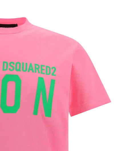 Shop Dsquared2 T-shirts And Polos Pink