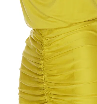 Shop Elisabetta Franchi Dresses In Yellow