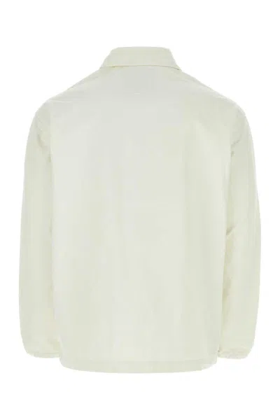 Shop Emporio Armani Jackets In White