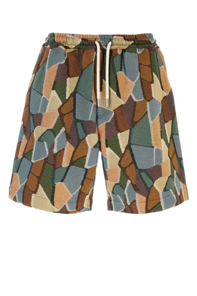 Shop Emporio Armani Shorts In Printed