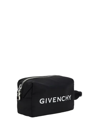 Shop Givenchy Black Nylon Gzip Puoche