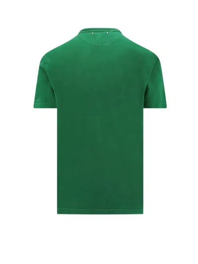 Shop Golden Goose T-shirts In Green