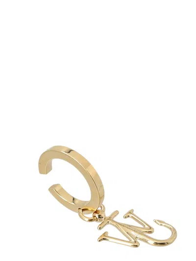 Shop Jw Anderson J.w. Anderson Earring Anchor In Gold