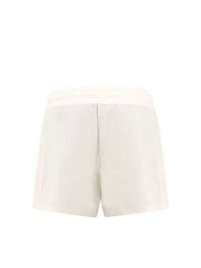 Shop Moncler Shorts In White