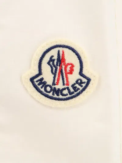 Shop Moncler Shorts In White