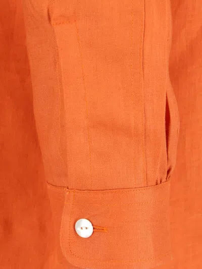 Shop Needles Shirts In Orange
