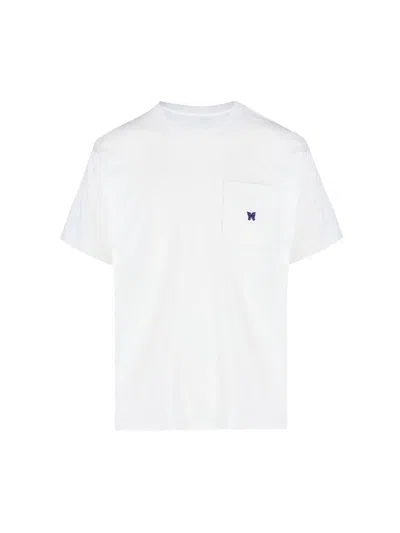 Shop Needles T-shirts And Polos In White