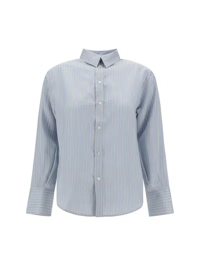 Shop Sa Su Phi Shirts In Light Blue/white St