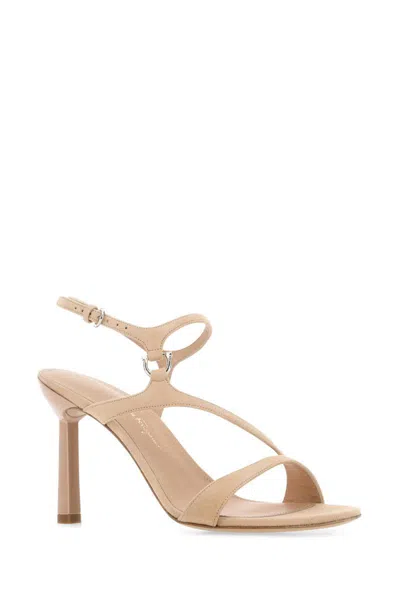 Shop Ferragamo Salvatore  Sandals In Neutrals