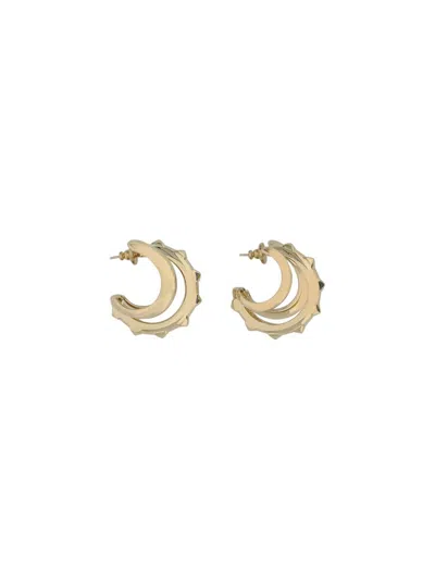 Shop Valentino Garavani Earrings In Oro 18