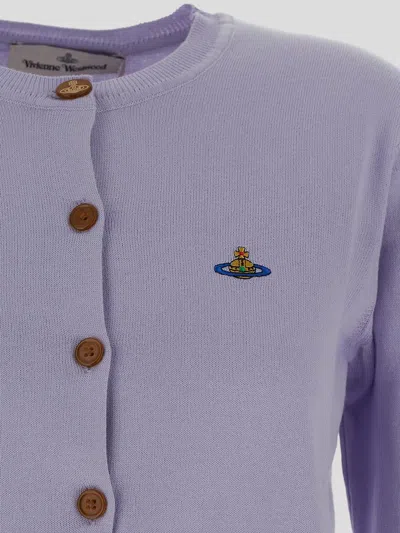 Shop Vivienne Westwood Sweaters In Lavender