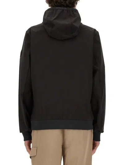 Shop Woolrich Jacket With Zip In Black