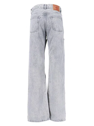 Shop Y/project Y Project Jeans In Grey