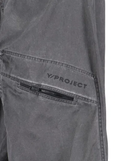 Shop Y/project Y Project Trousers In Black