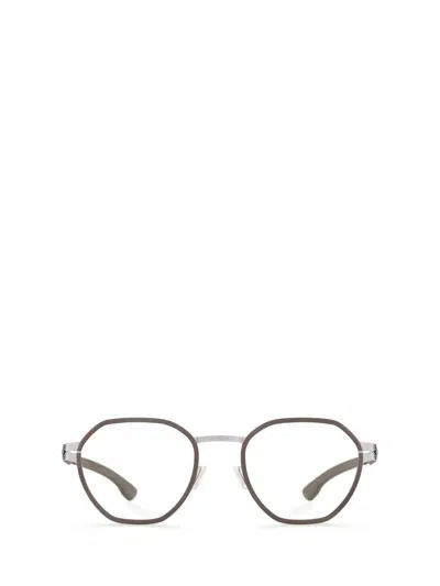 Shop Ic! Berlin Eyeglasses In Rough - Graphite
