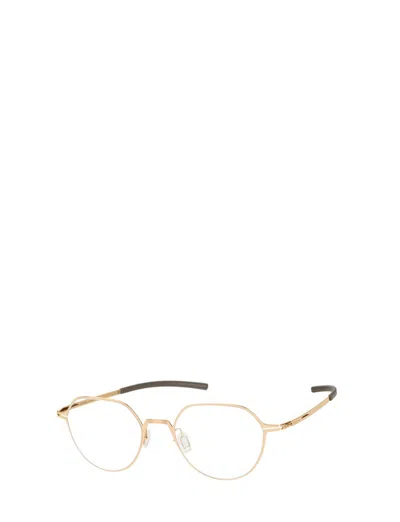 Shop Ic! Berlin Eyeglasses In Rose - Gold