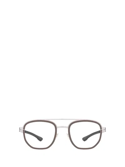 Shop Ic! Berlin Eyeglasses In Rough - Graphite