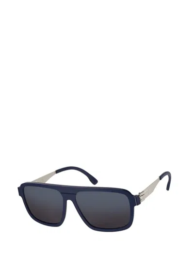 Shop Ic! Berlin Sunglasses In Black - Rough