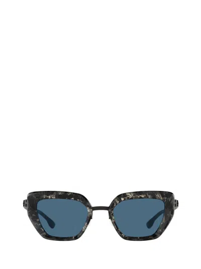 Shop Ic! Berlin Sunglasses In Black - Night - Flakes