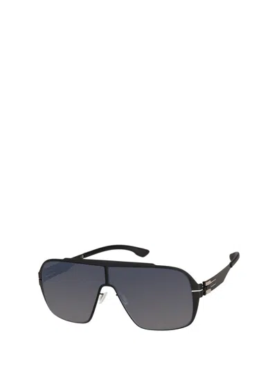 Shop Ic! Berlin Sunglasses In Black