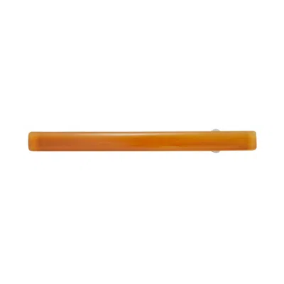 Outlet Slim Clip In Cognac In Multi
