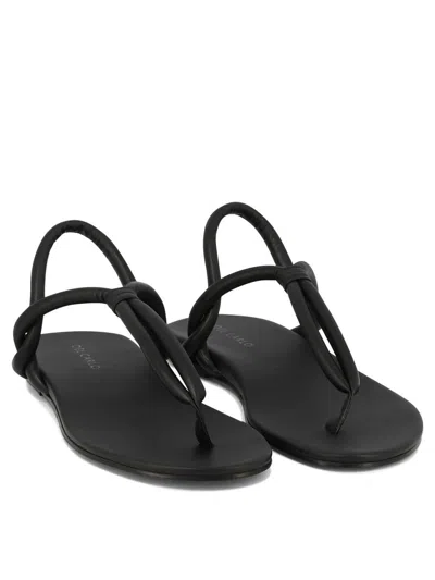 Shop Delcarlo "dytt" Sandals In Black