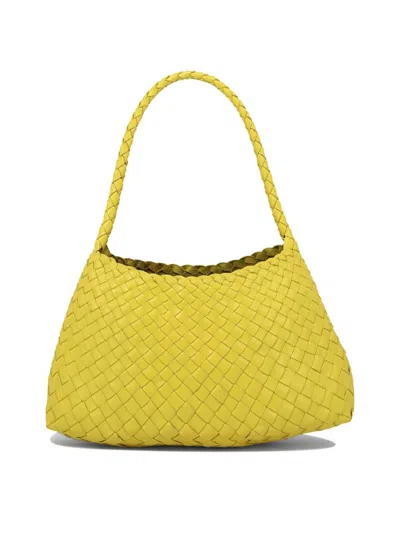 Shop Dragon Diffusion "rosanna" Shoulder Bag In Yellow