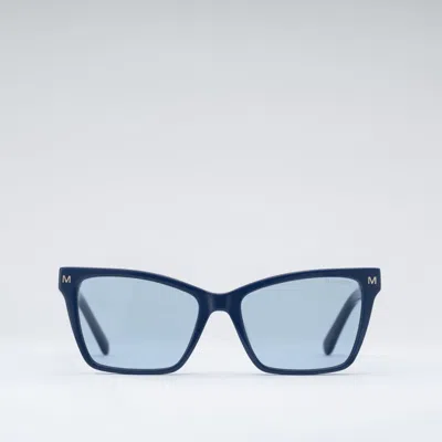 Shop Machete Sally Sunglasses In Parisian Blue