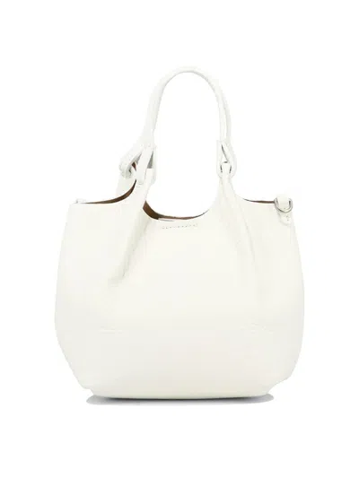 Shop Gianni Chiarini "dua" Handbag In White