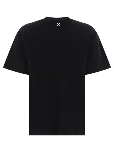 Shop Gmbh T-shirt With Logo Print In Black