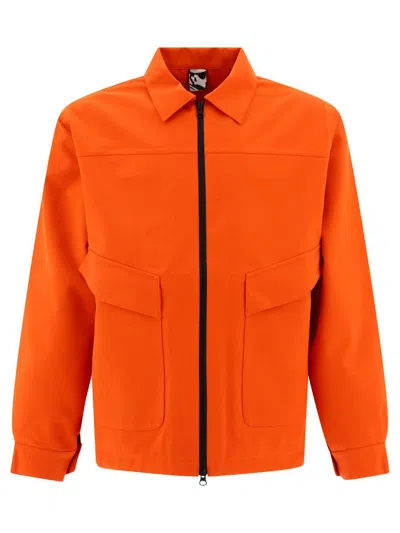Shop Gr10k "antistatic Deadstock" Jacket In Orange