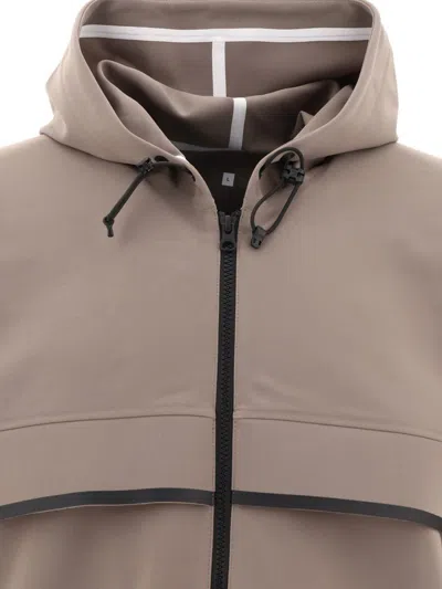 Shop Gr10k "bonded Fleeced" Jacket In Grey
