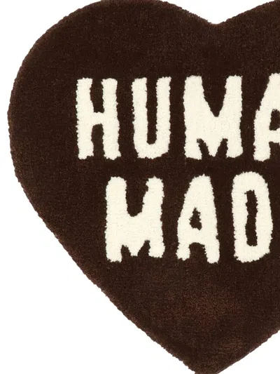 Shop Human Made "heart" Rug In Brown