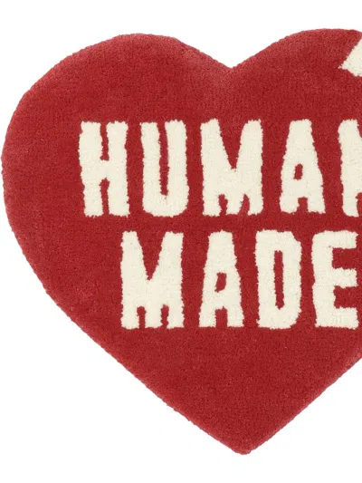 Shop Human Made "heart" Rug In Red