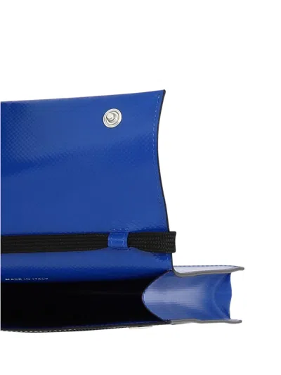 Shop Marni "tribeca" Shoulder Bag In Blue