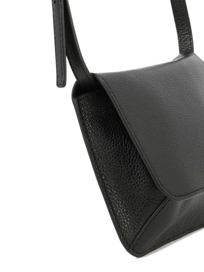 Shop Marni Crossbody Bag With Mending In Black