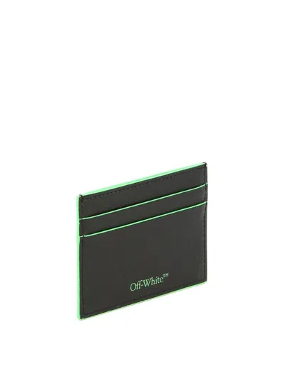 Shop Off-white "ow Print" Card Holder In Black