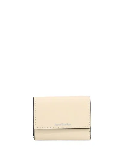 Shop Acne Studios Wallet With Logo In White